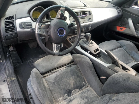 2006 BMW Z4 3.0si with VIN 4USBU53546LX01823, listed as a Copart auction lot 54630765 with 0 mi miles and Non Repairable. Bid and sale history available at carsss.com. Image 8.