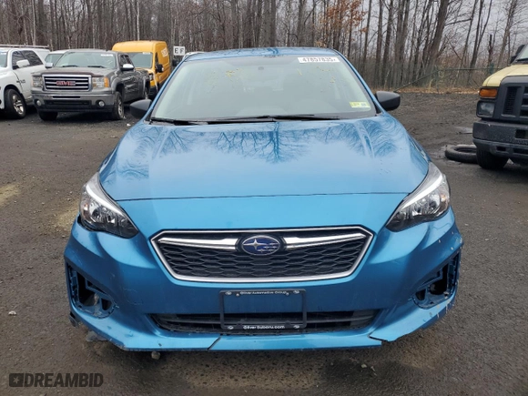 2019 Subaru Impreza with VIN 4S3GTAA69K1746927, listed as a Copart auction lot 47857835 with 56,130 mi miles and Salvage Title. Bid and sale history available at carsss.com. Image 5.