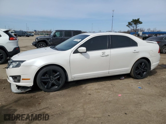 2012 Ford Fusion SPORT with VIN 3FAHP0DC5CR252226, listed as a Copart auction lot 50059625 with 136,633 mi miles and Clean Title. Bid and sale history available at carsss.com. Image 1.