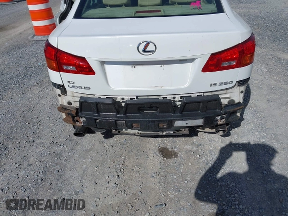 2007 Lexus IS 250 with VIN JTHBK262X72032149, listed as a IAAI auction lot 42253966 with 169,700 mi miles and . Bid and sale history available at DreamBid. Image 18.