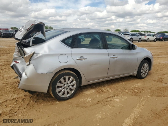 2014 Nissan Sentra SV with VIN 3N1AB7AP8EY314434, listed as a Copart auction lot 51108675 with 123,485 mi miles and Salvage Title. Bid and sale history available at carsss.com. Image 3.