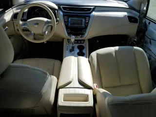 2017 Nissan Murano SL with VIN 5N1AZ2MH1HN153177, listed as a Copart auction lot 42220095 with 57,594 mi miles and Salvage Title. Bid and sale history available at carsss.com. Image 8.