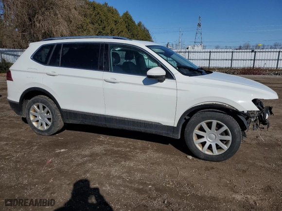 2018 Volkswagen Tiguan SEL Premium with VIN 3VV4B7AX6JM118344, listed as a Copart auction lot 50157515 with 186,812 mi miles and Salvage Title. Bid and sale history available at carsss.com. Image 4.