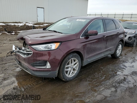 2021 Ford Edge SEL with VIN 2FMPK4J95MBA14005, listed as a Copart auction lot 46410475 with 87,865 mi miles and Non Repairable. Bid and sale history available at carsss.com. Image 1.