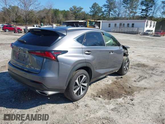 2018 Lexus NX with VIN JTJBARBZ5J2173683, listed as a IAAI auction lot 41353433 with 48,867 mi miles. Bid and sale history available at carsss.com. Image 4.