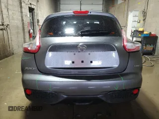 2016 Nissan Juke S with VIN JN8AF5MV2GT654436, listed as a Copart auction lot 50406495 with 57,324 mi miles and Salvage Title. Bid and sale history available at carsss.com. Image 6.