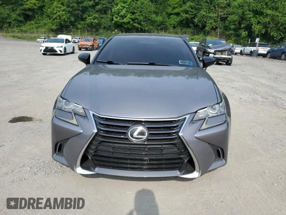 2016 Lexus GS 200t with VIN JTHBA1BL6GA000803, listed as a Copart auction lot 60727795 with 93,410 mi miles and Salvage title. Bid and sale history available at DreamBid. Image 5.
