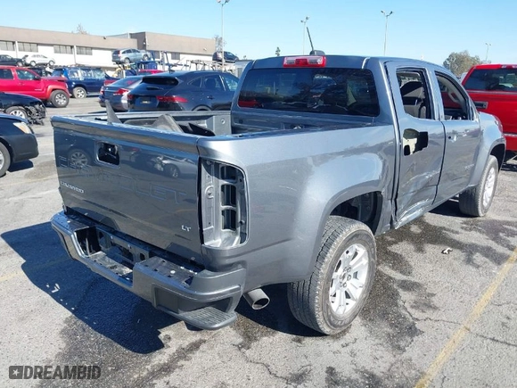 2022 Chevrolet Colorado 2WD LT with VIN 1GCGSCEA3N1292885, listed as a IAAI auction lot 41355155 with 16,871 mi miles. Bid and sale history available at carsss.com. Image 4.