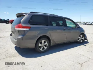 2011 Toyota Sienna LE AAS с VIN 5TDKK3DC4BS046973, выставлен на аукционе Copart как лот 58083875 с пробегом 322 399 миль миль и Списание • Salvage title. История ставок и продаж доступна на DreamBid. Изображение 3.