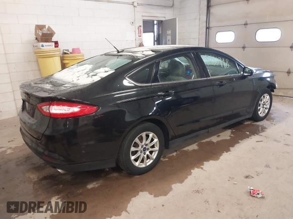 2015 Ford Fusion S with VIN 3FA6P0G78FR305303, listed as a IAAI auction lot 41486998 with 114,582 mi miles and . Bid and sale history available at DreamBid. Image 4.