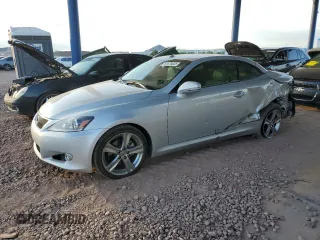 2012 Lexus IS 250 C with VIN JTHFF2C28C2525767, listed as a Copart auction lot 61878825 with 65,218 mi miles and Salvage title. Bid and sale history available at DreamBid. Image 1.
