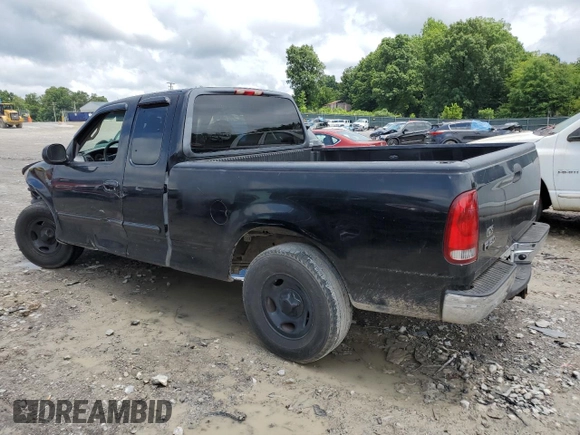 2000 Ford F-150 XL with VIN 1FTZX1720YNB83091, listed as a Copart auction lot 42765835 with 0 mi miles and Salvage Title. Bid and sale history available at carsss.com. Image 2.