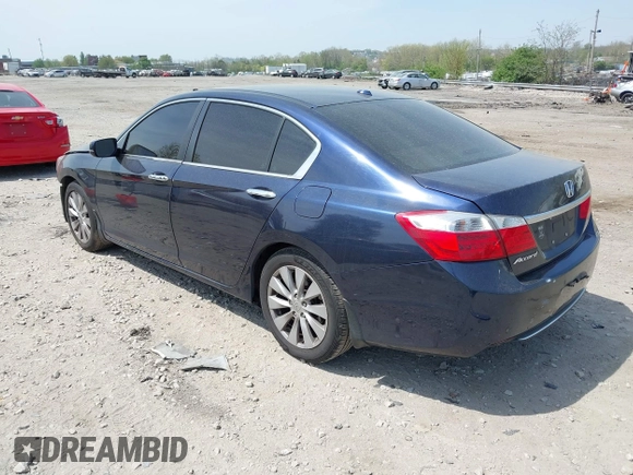 2013 Honda Accord EX-L with VIN 1HGCR2F89DA031843, listed as a IAAI auction lot 42108077 with 154,419 mi miles and . Bid and sale history available at DreamBid. Image 3.