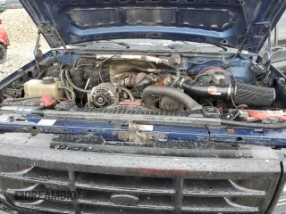 1995 Ford F-250 with VIN 2FTHF26F8SCA70723, listed as a Copart auction lot 86729074 with 206,050 mi miles and Salvage Title. Bid and sale history available at carsss.com. Image 11.