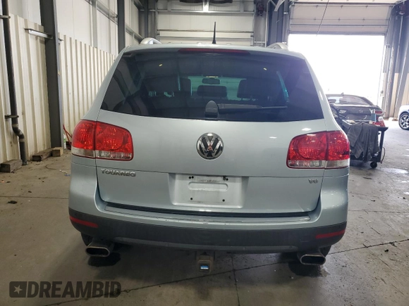 2007 Volkswagen Touareg V6 with VIN WVGZE77LX7D023186, listed as a Copart auction lot 71650314 with 99,577 mi miles and Clean Title. Bid and sale history available at DreamBid. Image 6.