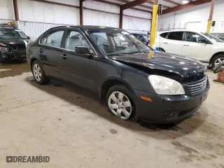 2008 Kia Optima LX with VIN KNAGE123185237251, listed as a Copart auction lot 51463605 with 94,090 mi miles and Salvage Title. Bid and sale history available at carsss.com. Image 4.