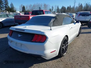 2018 Ford Mustang EcoBoost Premium with VIN 1FATP8UH7J5132500, listed as a IAAI auction lot 41537389 with 96,166 mi miles and . Bid and sale history available at carsss.com. Image 4.