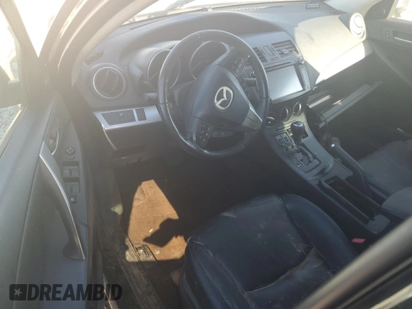 2012 Mazda 3 i Grand Touring with VIN JM1BL1W83C1606393, listed as a Copart auction lot 47127975 with Not Provided miles and Salvage Title. Bid and sale history available at DreamBid. Image 8.