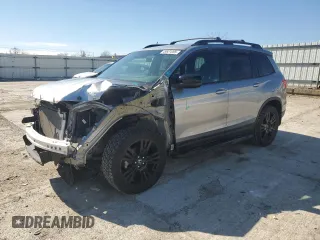 2019 Honda Passport Sport with VIN 5FNYF8H24KB020004, listed as a Copart auction lot 49601095 with 44,816 mi miles and Salvage Title. Bid and sale history available at carsss.com. Image 1.