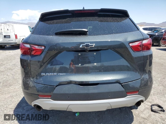 2020 Chevrolet Blazer LT z VIN 3GNKBHRS8LS618077, wystawiony jako Copart lot #60150015 z przebiegiem 62 064 mil mil oraz Szkoda całkowita • Salvage title. Historia ofert i sprzedaży dostępna na DreamBid. Obrazek 6.