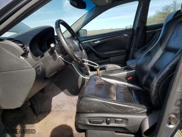 2005 Acura TL with VIN 19UUA66255A031208, listed as a Copart auction lot 48606815 with 217,243 mi miles and Clean Title. Bid and sale history available at carsss.com. Image 7.