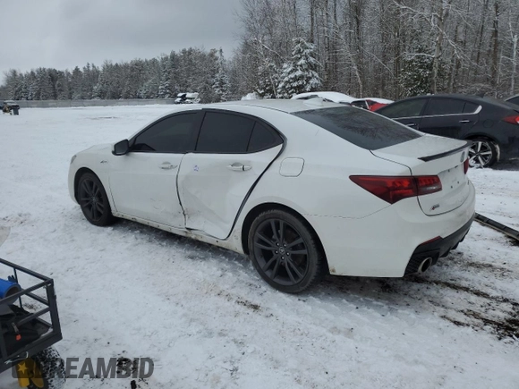 2020 Acura TLX w/A-Spec Pkg with VIN 19UUB3F65LA801225, listed as a Copart auction lot 85669874 with 71,175 mi miles and Salvage Title. Bid and sale history available at carsss.com. Image 2.