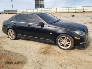 2012 Mercedes-Benz C-Class C 250 Sport with VIN WDDGF4HB0CR213126, listed as a Copart auction lot 53844075 with 109,584 mi miles and Clean Title. Bid and sale history available at carsss.com. Image 4.