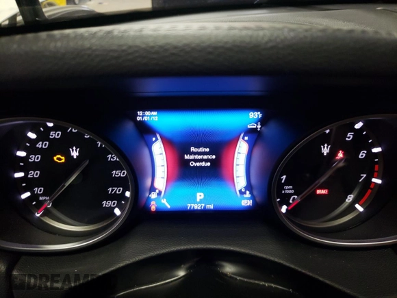 2017 Maserati Levante with VIN ZN661XUS0HX250710, listed as a Copart auction lot 65352173 with 77,927 mi miles. Bid and sale history available at carsss.com. Image 9.