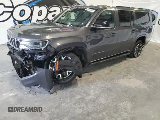 2024 Jeep Wagoneer Series III with VIN 1C4SJSDP5RS167674, listed as a Copart auction lot 81982644 with 22,004 mi miles and Salvage title. Bid and sale history available at DreamBid. Image 1.