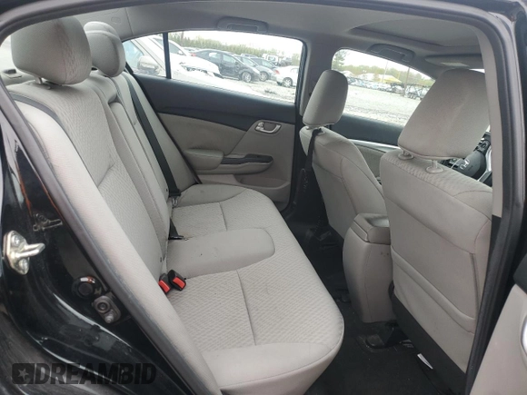 2014 Honda Civic Sedan EX with VIN 19XFB2F82EE264963, listed as a Copart auction lot 53520775 with 0 mi miles and Salvage Title. Bid and sale history available at carsss.com. Image 10.