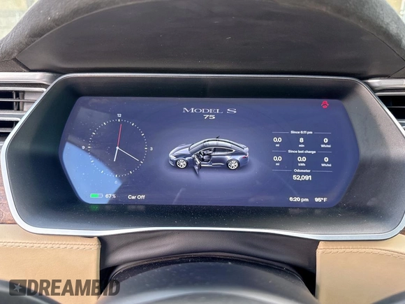 2017 Tesla Model S 60 с VIN 5YJSA1E14HF195384, выставлен на аукционе Copart как лот 61502705 с пробегом 52 092 миль миль и Чистый • Clean title. История ставок и продаж доступна на DreamBid. Изображение 8.