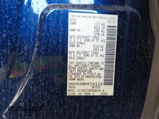 2022 Nissan Frontier SV z VIN 1N6ED1EK0NN654126, wystawiony jako IAAI lot #41850051 z przebiegiem 27 479 mil mil oraz . Historia ofert i sprzedaży dostępna na DreamBid. Obrazek 9.