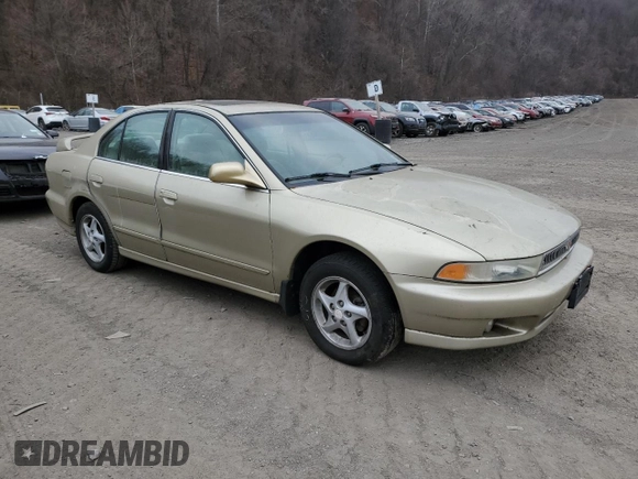 2001 Mitsubishi Galant ES z VIN 4A3AA46G51E020677, wystawiony jako Copart lot #87795655 z przebiegiem 61 145 mil mil oraz Czysty tytuł • Clean title. Historia ofert i sprzedaży dostępna na DreamBid. Obrazek 4.