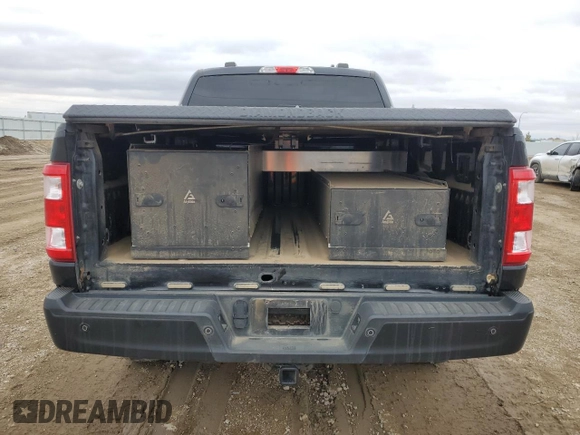 2023 Ford F-150 with VIN 1FTFW1P89PKD03772, listed as a Copart auction lot 45404835 with Not provided miles and Salvage title. Bid and sale history available at DreamBid. Image 6.