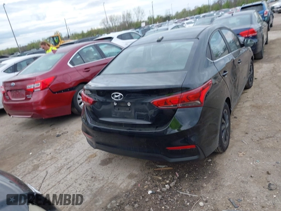 2019 Hyundai Accent SE with VIN 3KPC24A34KE060798, listed as a IAAI auction lot 42117484 with 102,601 mi miles and . Bid and sale history available at carsss.com. Image 16.