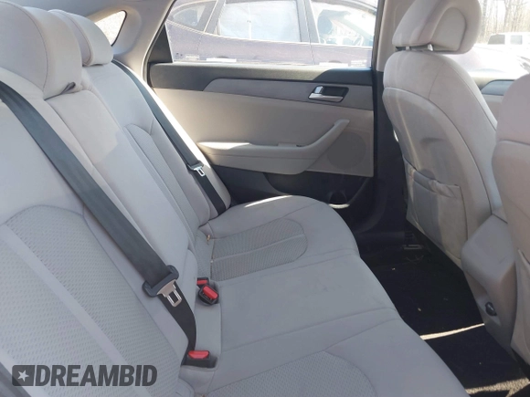 2017 Hyundai Sonata SE with VIN 5NPE24AF6HH594716, listed as a IAAI auction lot 41586899 with 84,095 mi miles and . Bid and sale history available at DreamBid. Image 8.
