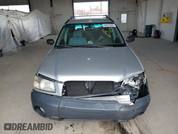 2005 Subaru Forester X с VIN JF1SG63695H739129, выставлен на аукционе Copart как лот 52977605 с пробегом 124 368 миль миль и Списание • Salvage title. История ставок и продаж доступна на DreamBid. Изображение 5.