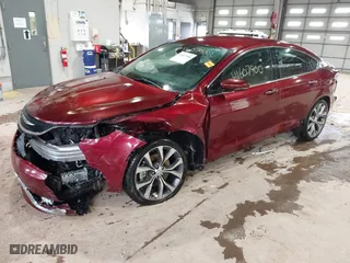 2016 Chrysler 200 C with VIN 1C3CCCCB1GN110009, listed as a IAAI auction lot 41607900 with NaN miles. Bid and sale history available at carsss.com. Image 17.