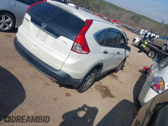 2014 Honda CR-V LX with VIN 5J6RM3H38EL034828, listed as a IAAI auction lot 41531577 with 163,084 mi miles. Bid and sale history available at carsss.com. Image 4.