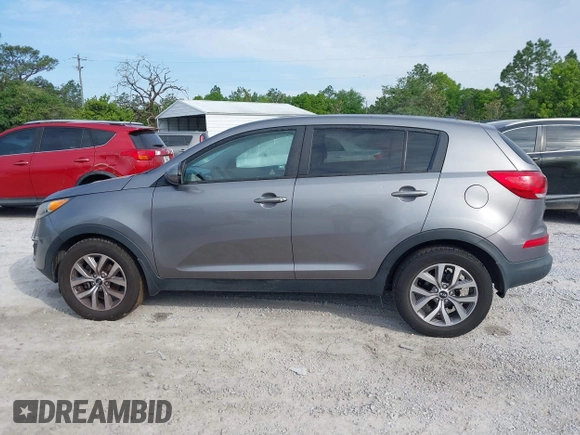 2016 Kia Sportage LX with VIN KNDPB3AC9G7846454, listed as a IAAI auction lot 42093337 with 143,513 mi miles. Bid and sale history available at carsss.com. Image 15.