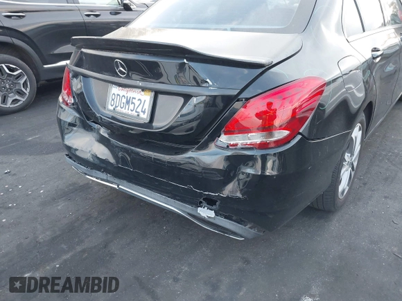 2017 Mercedes-Benz C 300 with VIN 55SWF4JB0HU230004, listed as a IAAI auction lot 41885609 with 45,289 mi miles and . Bid and sale history available at carsss.com. Image 12.