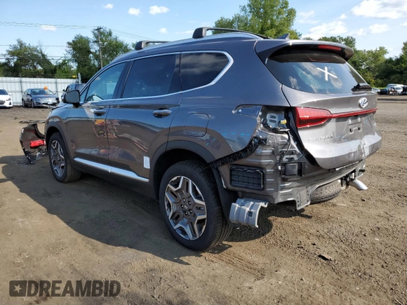 2023 Hyundai Santa Fe Limited z VIN KM8S7DA2XPU087528, wystawiony jako Copart lot #68346424 z przebiegiem 4 957 mil mil oraz Szkoda całkowita • Salvage title. Historia ofert i sprzedaży dostępna na DreamBid. Obrazek 2.