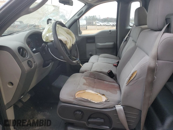 2006 Ford F-150 STX with VIN 1FTRF02226KB60754, listed as a Copart auction lot 86107974 with 69,387 mi miles and Salvage Title. Bid and sale history available at carsss.com. Image 7.