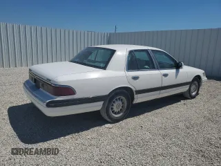 1997 Mercury Grand Marquis LS with VIN 2MELM75W1VX629815, listed as a Copart auction lot 50696635 with 52,626 mi miles and Clean Title. Bid and sale history available at DreamBid. Image 3.