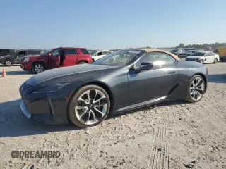 2021 Lexus LC with VIN JTHKPAAY6MA100231, listed as a Copart auction lot 74352884 with 8,539 mi miles and Salvage Title. Bid and sale history available at carsss.com. Image 1.