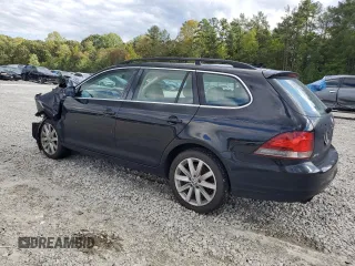 2014 Volkswagen Jetta SportWagen TDI w/Sunroof & Nav with VIN 3VWPL7AJ6EM606538, listed as a Copart auction lot 73595884 with 0 mi miles and Salvage Title. Bid and sale history available at carsss.com. Image 2.