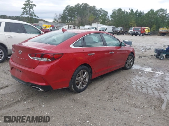 2019 Hyundai Sonata SEL with VIN 5NPE34AF3KH798085, listed as a IAAI auction lot 41822172 with 71,189 mi miles and . Bid and sale history available at DreamBid. Image 4.