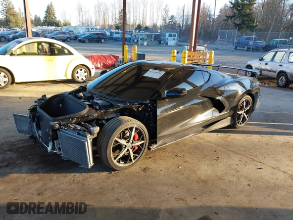 2021 Chevrolet Corvette 3LT with VIN 1G1YC2D48M5116227, listed as a IAAI auction lot 41424631 with 33,873 mi miles. Bid and sale history available at carsss.com. Image 18.
