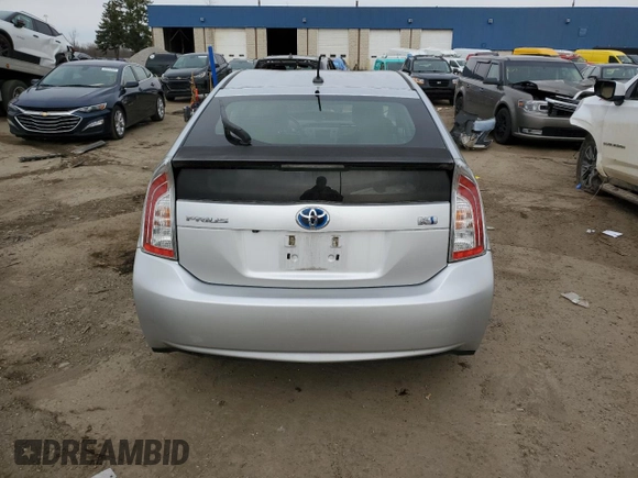 2012 Toyota Prius One with VIN JTDKN3DU6C5405196, listed as a Copart auction lot 52333565 with 112,584 mi miles and Clean Title. Bid and sale history available at carsss.com. Image 6.