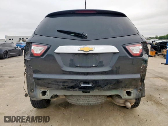 2015 Chevrolet Traverse LT with VIN 1GNKRGKD9FJ303893, listed as a Copart auction lot 59651775 with 162,961 mi miles and Salvage title. Bid and sale history available at DreamBid. Image 6.